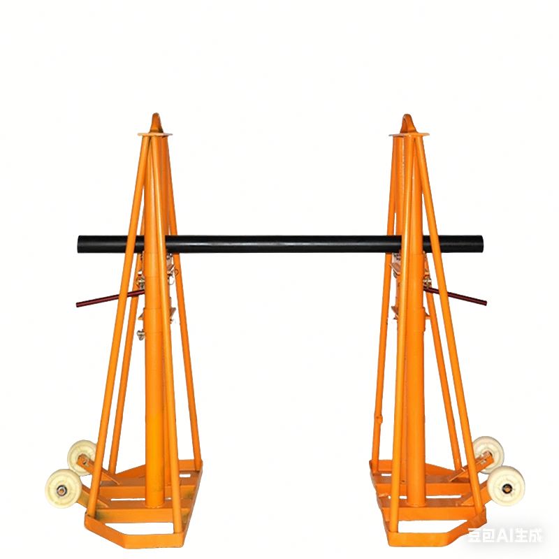 Heavy Equipment Jack Stands - New Safety Heavy Load Cable Drum