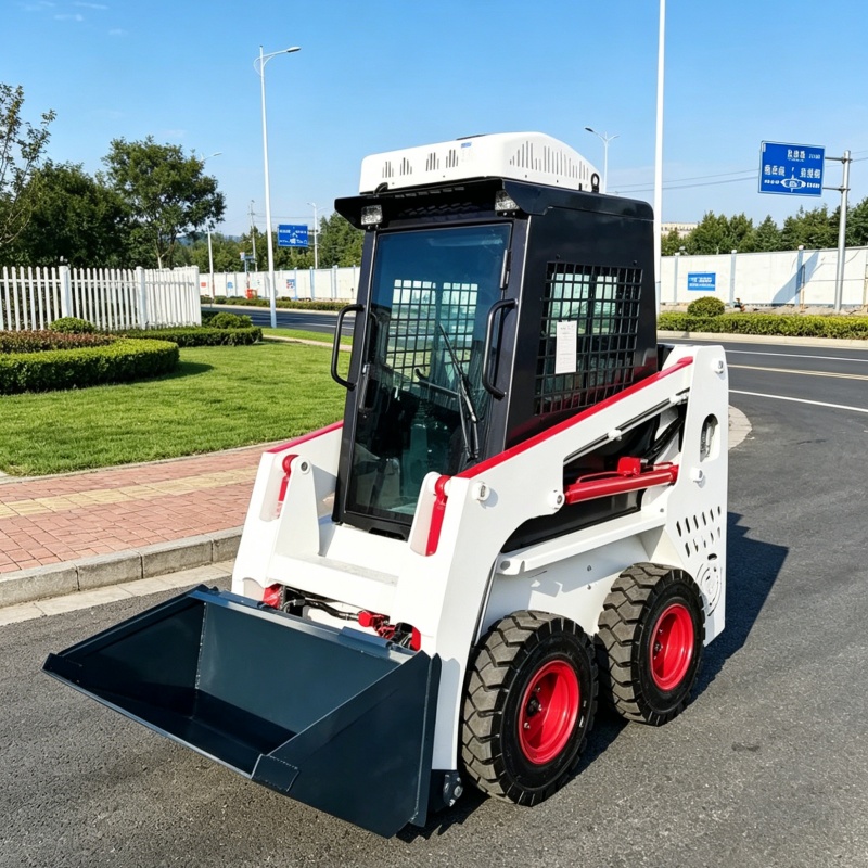 Skid Steer Loader - Customized Material Handling Skid Steer, Construction