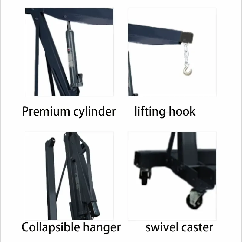 3 Ton Engine Crane 3T Car Engi - đánh giá và giá Heavy Equipment Jack Stands