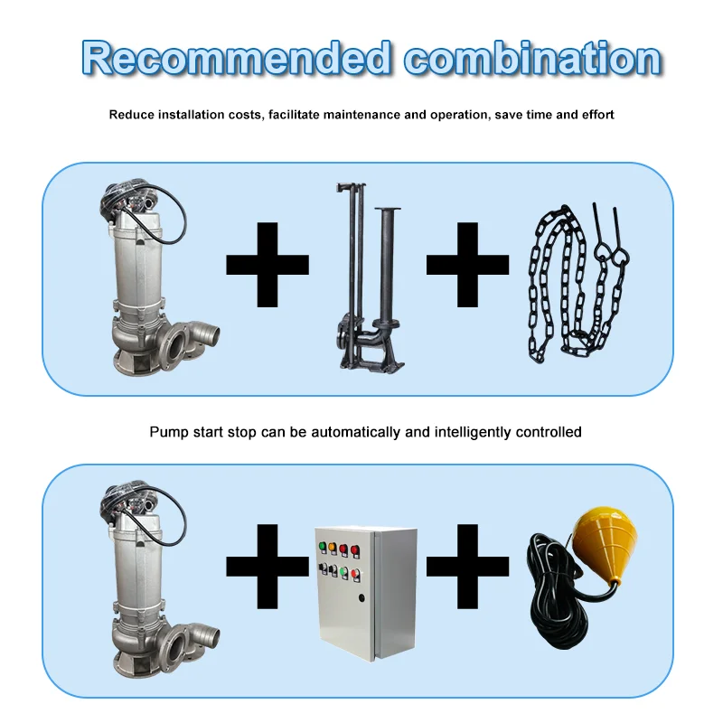 Wholesale Stainless Steel Non- - đánh giá và giá Submersible Pump Sewage