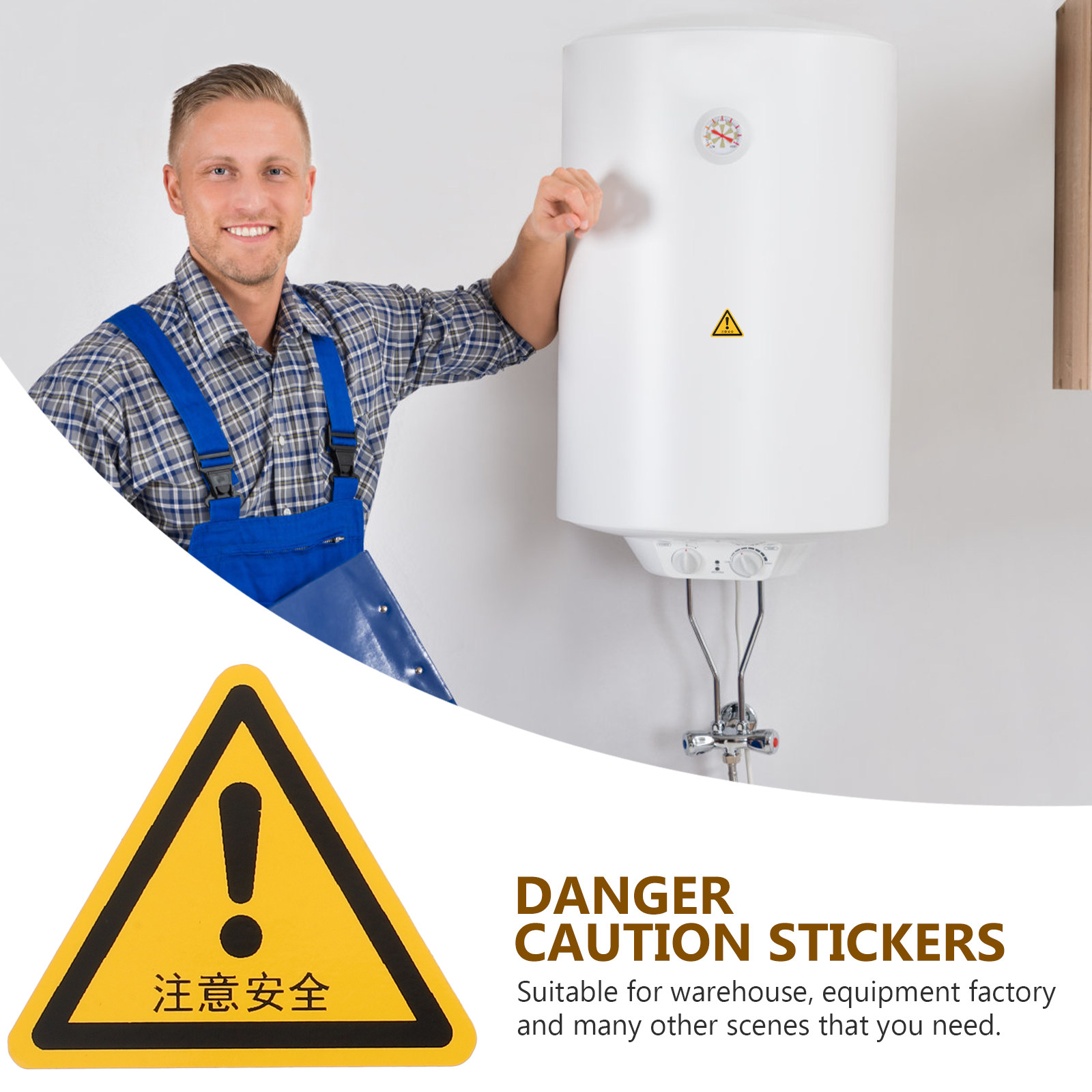 24Pcs Warning Sticker Set Safe - đánh giá và giá Heavy Equipment Sign