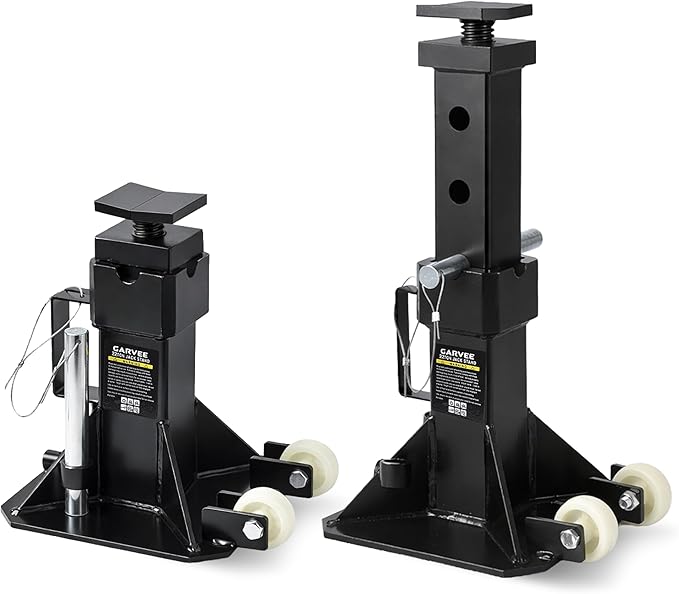 22 Ton Jack Stands,Heavy Duty  - đánh giá và giá Heavy Equipment Jack Stands