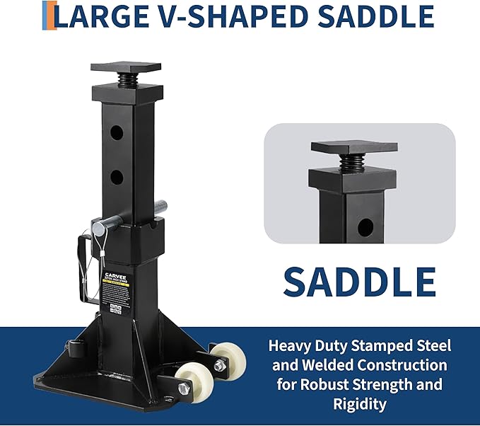 22 Ton Jack Stands,Heavy Duty  - đánh giá và giá Heavy Equipment Jack Stands