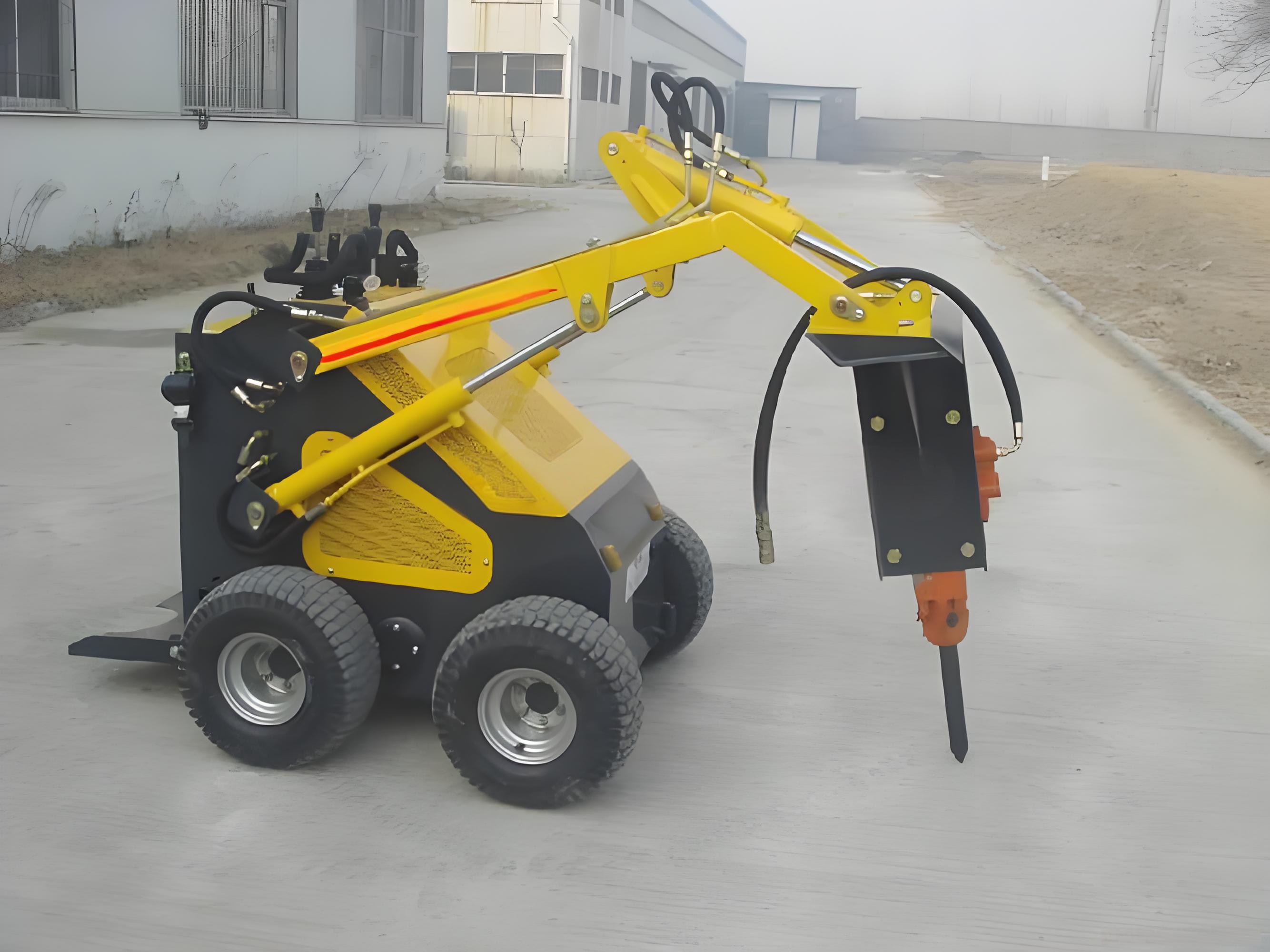 Compact Hydraulic Breaker With - đánh giá và giá Skid Steer Loader